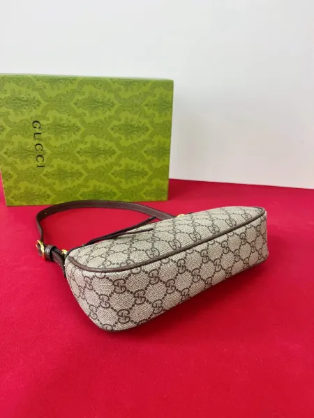 Gucci GG Marmont Mini Camera Bag Black Monogram Crossbody Bag - 60