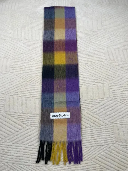 Maison Margiela Tabi Label Cashmere Scarf Multicolor - 41