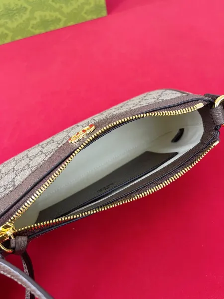 Gucci GG Marmont Mini Camera Bag Black Monogram Crossbody Bag - 59