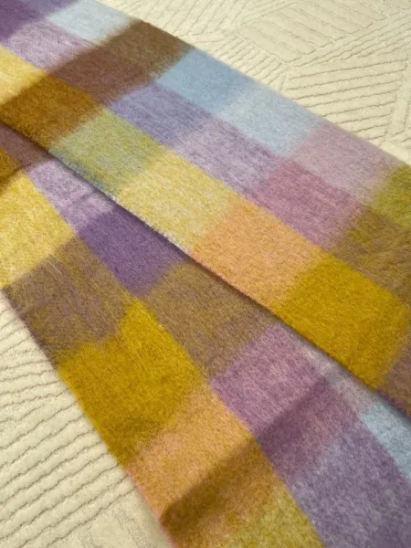 Maison Margiela Tabi Label Cashmere Scarf Multicolor - 30