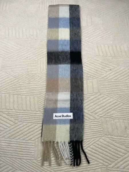 Maison Margiela Tabi Label Cashmere Scarf Multicolor - 13