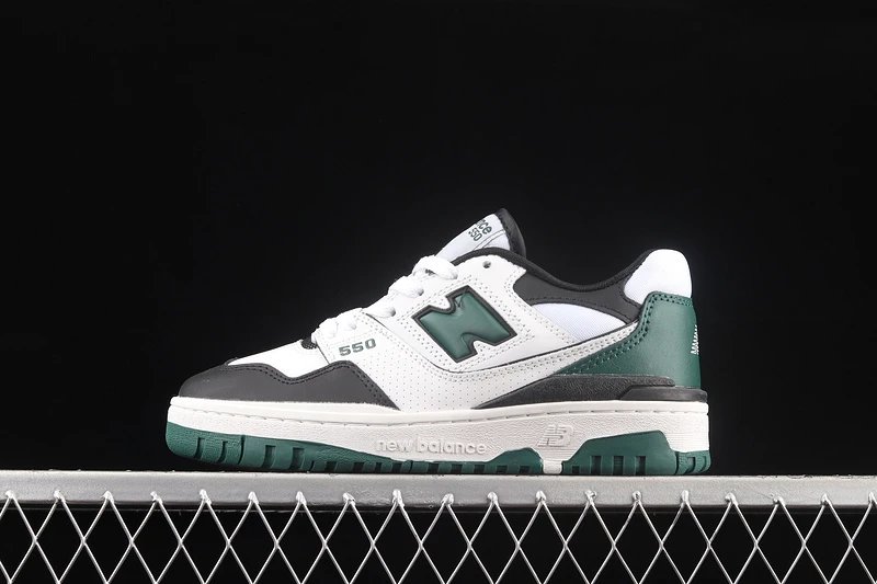 New Balance 550 White/Green/Black