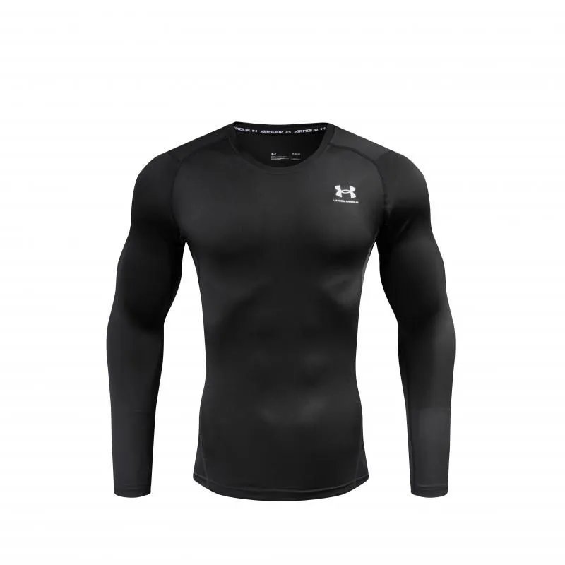 Under Armour HeatGear White Long-Sleeve Base-Layer - 4