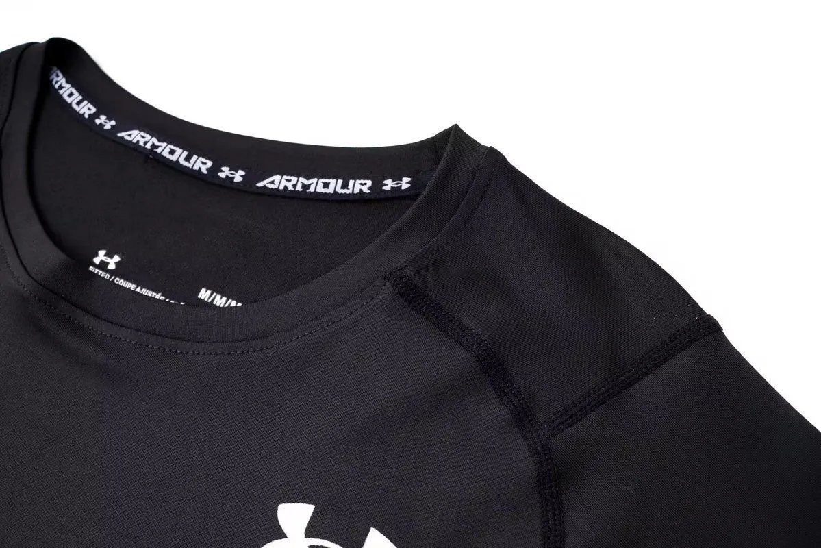 Under Armour HeatGear White Long-Sleeve Base-Layer - 3