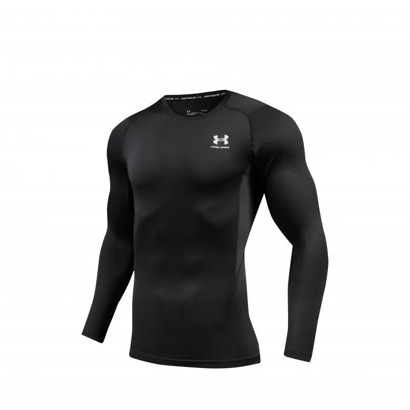 Under Armour HeatGear White Long-Sleeve Base-Layer - 2