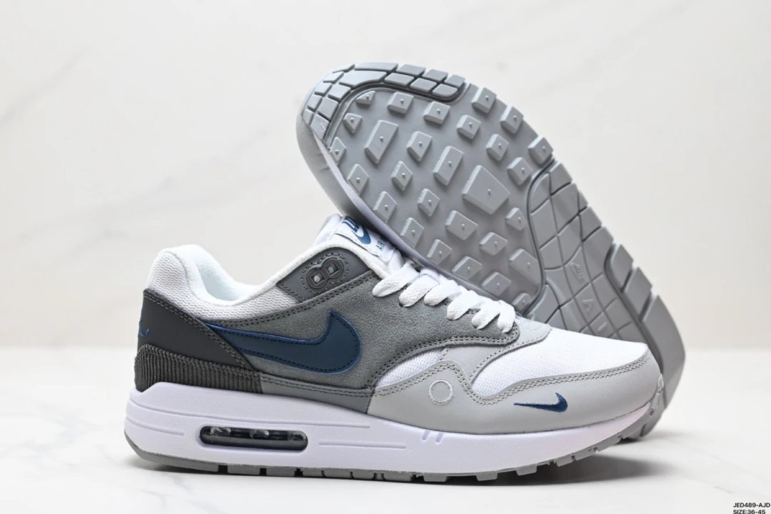 Nike Air Max 1 Grey Navy White