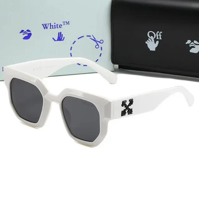 Off-White Eyewear Square-frame sunglasses with Arrow logo temples product detail image 2