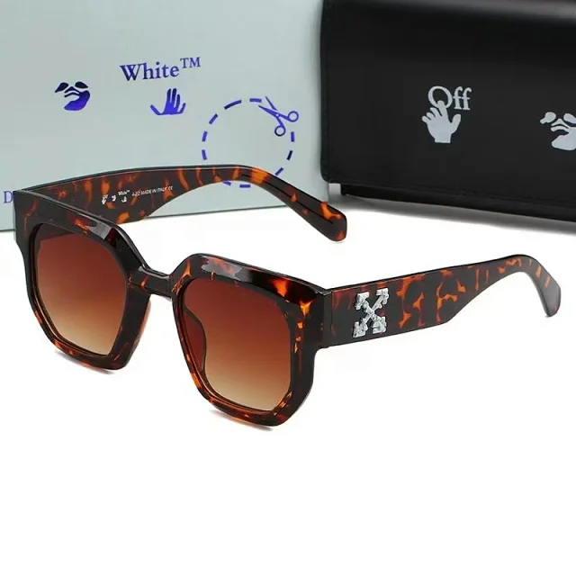 Off-White Eyewear Square-frame sunglasses with Arrow logo temples product detail image 3