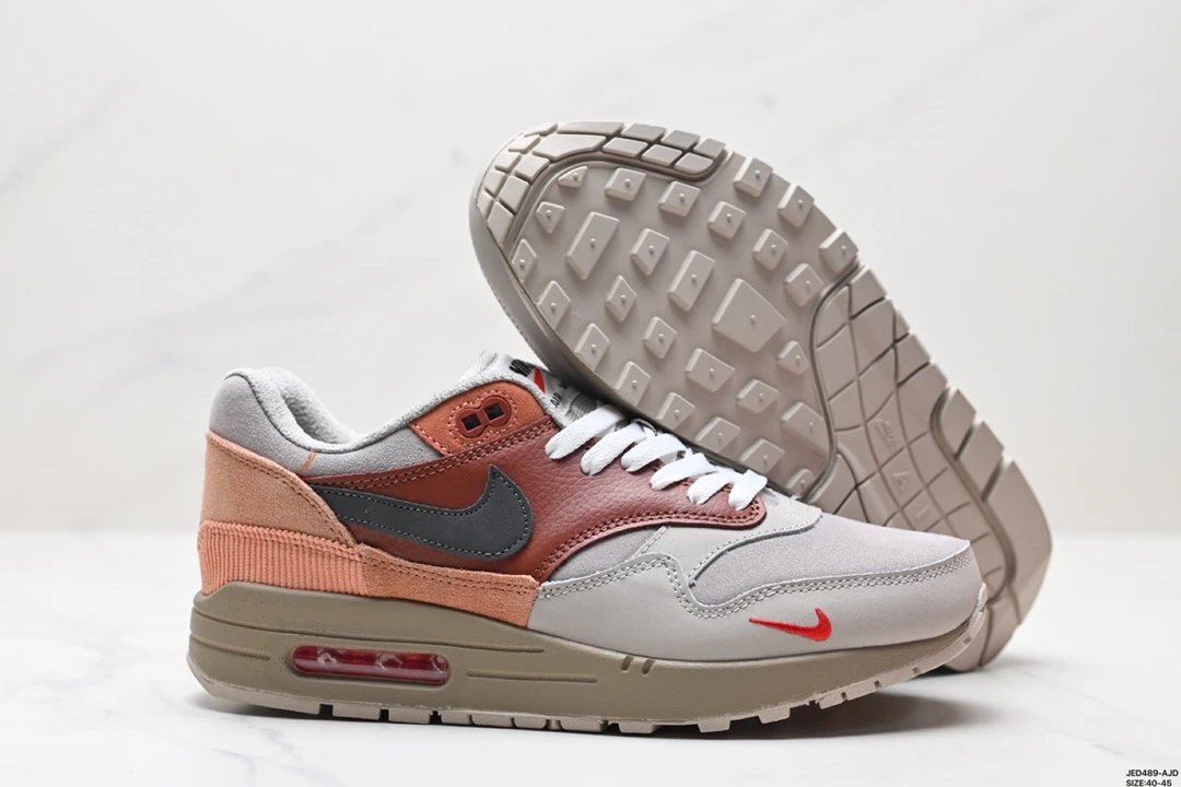 Nike Air Max 1 Beige Rust Grey