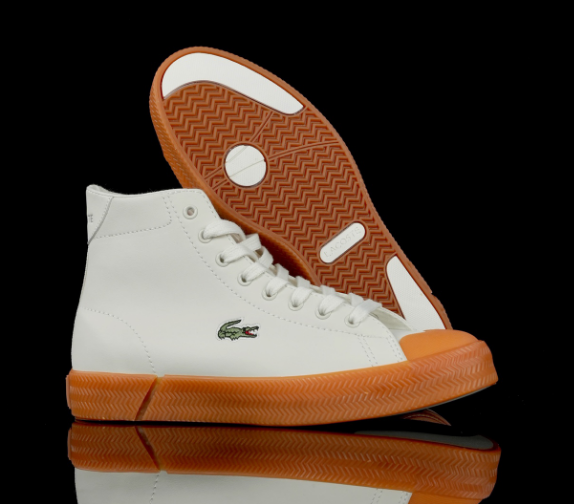 Lacoste Court Master High Green Gum Sole Sneakers - 2