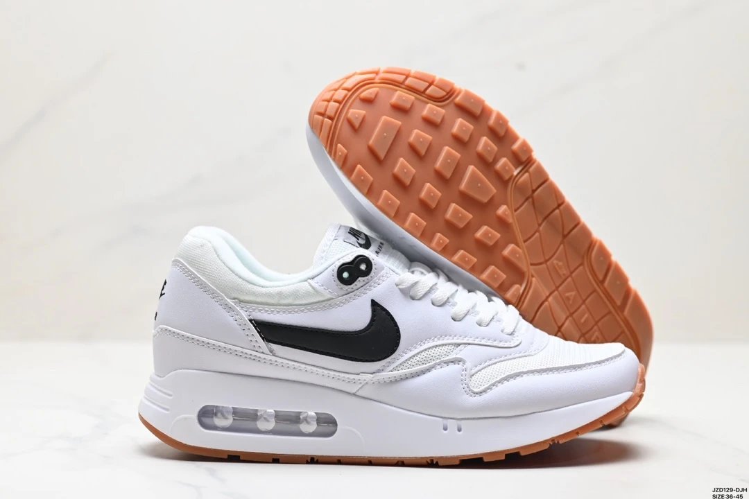 Nike Air Max 1 White Black Gum