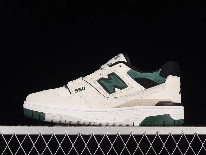 New Balance 550 Cream Green