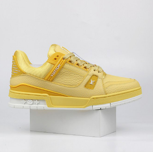 Louis Vuitton LV Trainer Yellow Monogram