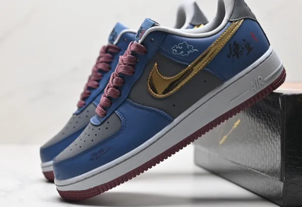 Nike Air Force 1 Low Wheat Sneakers - 7