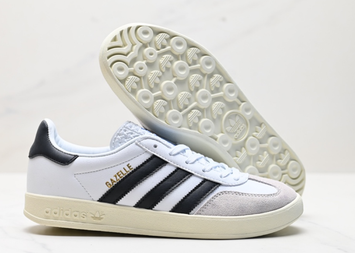 Adidas Gazelle Indoor White Black Cream