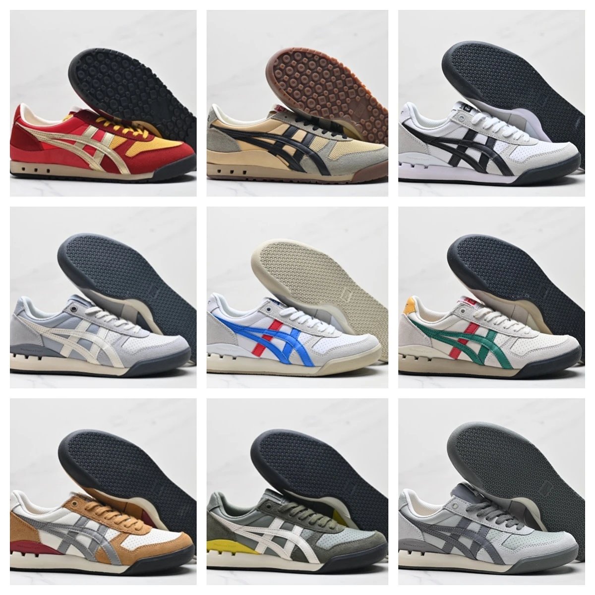 Onitsuka Tiger Mexico 66 Red Yellow Gold Sneakers Running Shoes product detail 2 in Litbuy spreadsheet finds