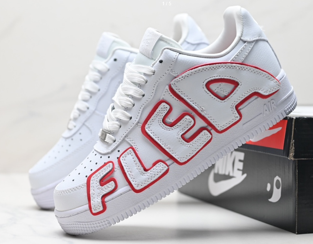 Nike Air Force 1 Low CPFM Flea Market White Red