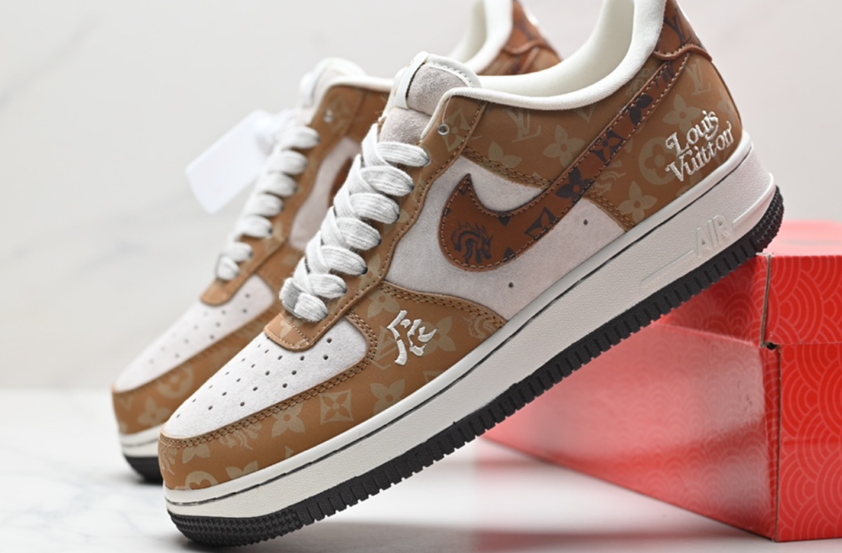 Nike Air Force 1 Low Louis Vuitton Brown Monogram