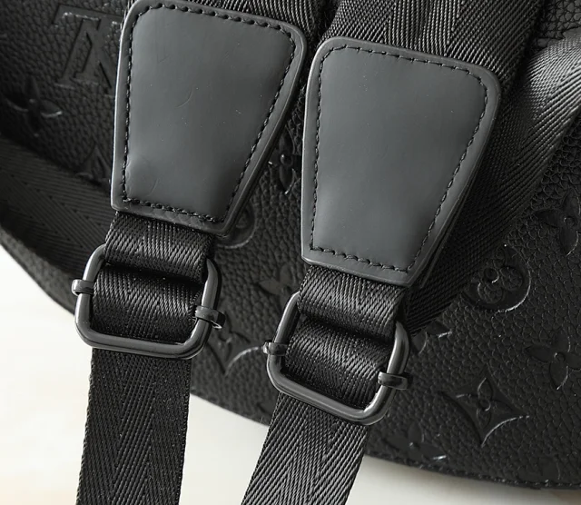 Louis Vuitton Backpacks Monogram flap backpack with buckle straps and side pockets product detail image 10