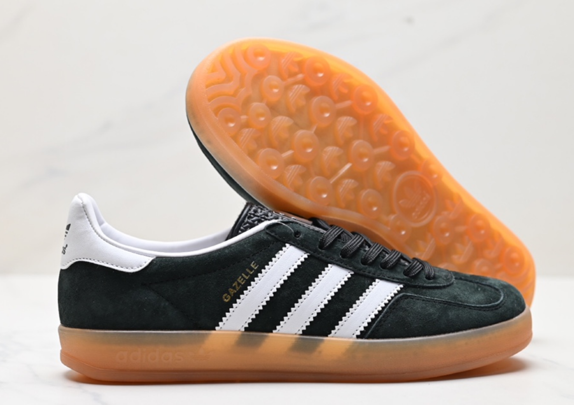 Adidas Gazelle Indoor Dark Green White Gum
