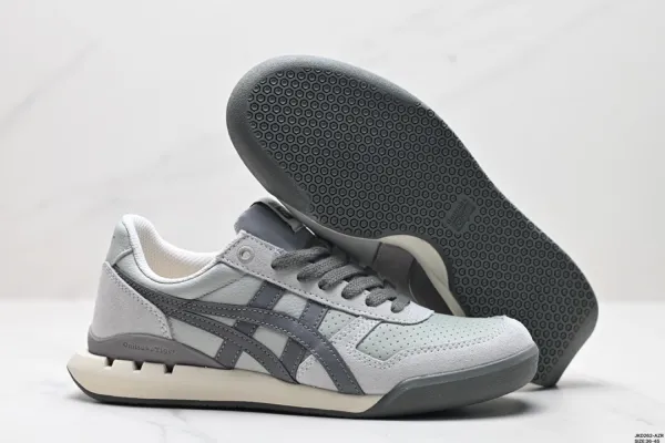 Asics Gel-Lyte III Yellow White Gray Burgundy Sneakers - 3