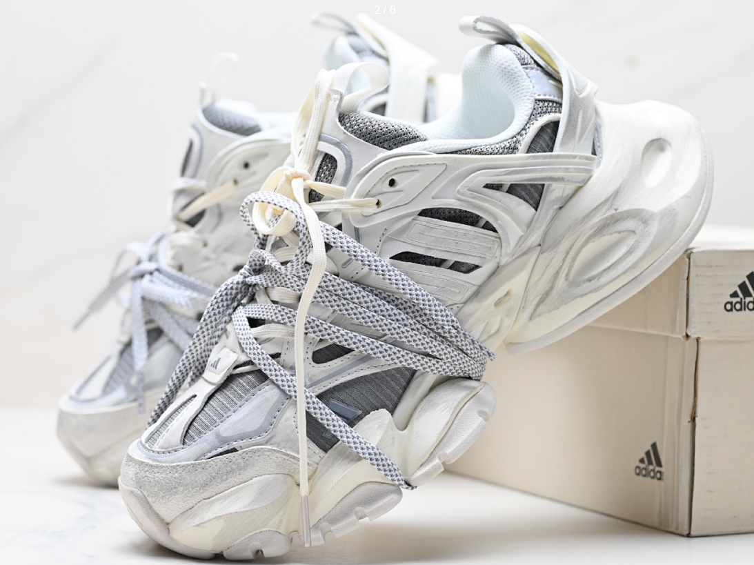 Adidas Y-3 Kaiwa Blue Gray White Chunky Sneakers product detail 7 in Litbuy spreadsheet finds