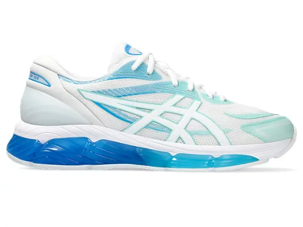 Asics Gel-Quantum 360 White and Blue Running Shoes - 1