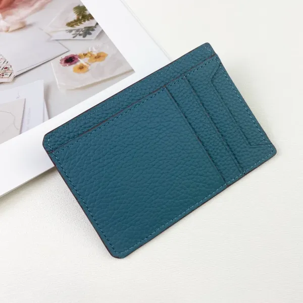 Hermès Card Holder in Fuchsia Togo Leather Wallets - 28
