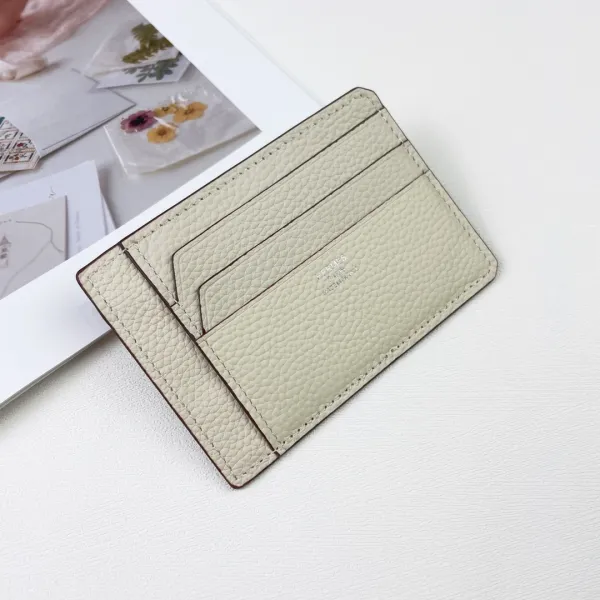 Hermès Card Holder in Fuchsia Togo Leather Wallets - 20