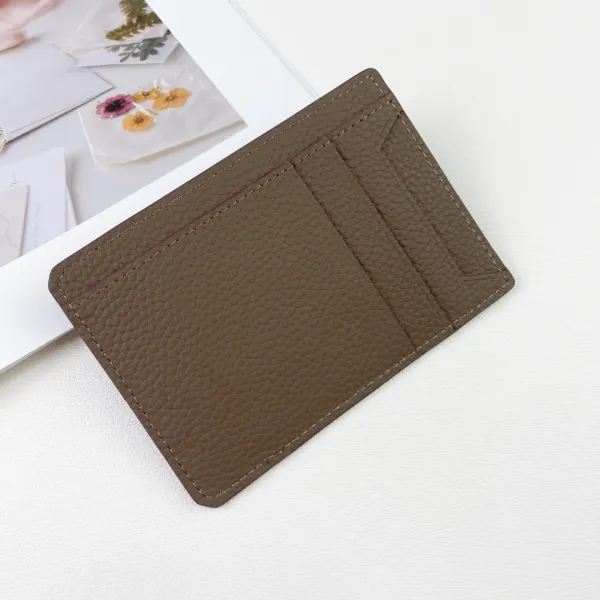 Hermès Card Holder in Fuchsia Togo Leather Wallets - 22
