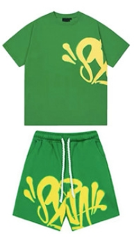 Green Short Sleeve Set -1
