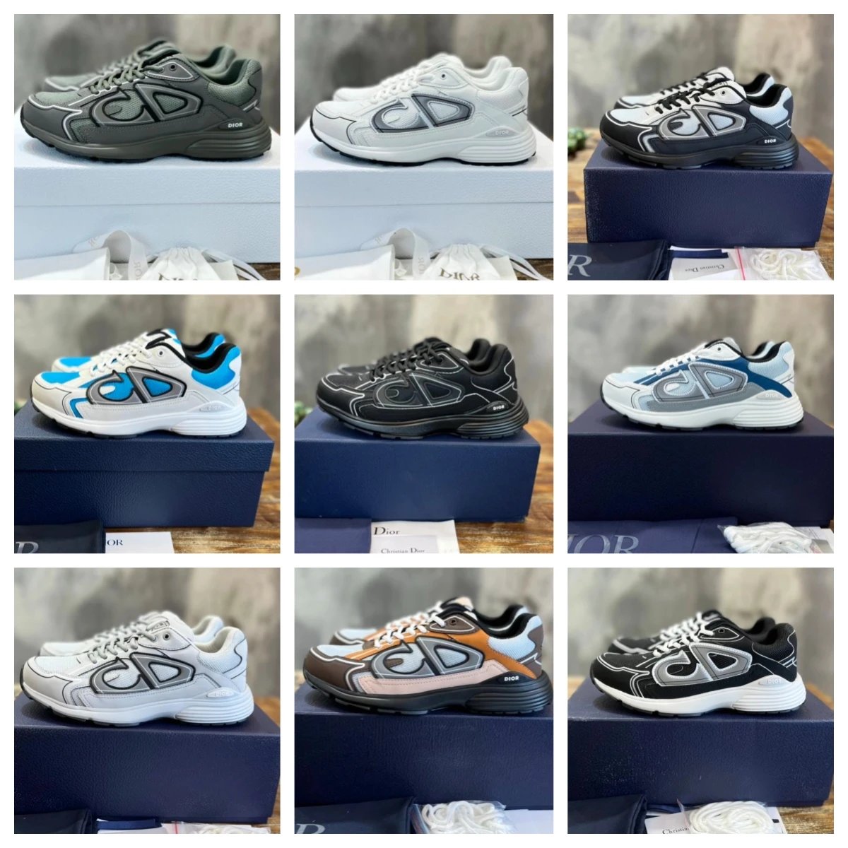 【 ABC28 】 New Fashion Sneakers Large Size Customization