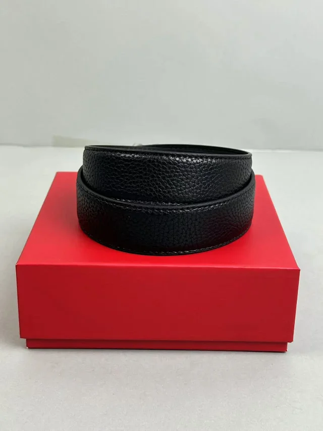 Ferragamo Belts Gancini buckle belt with embossed Gancini-pattern strap product detail image 11