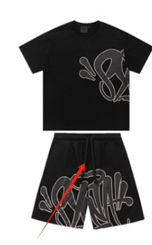 Black Short Sleeve Set -1