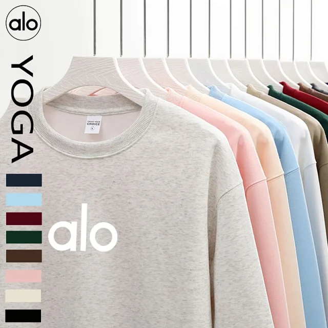 Alo Hoodies & Sweatshirts Oversized Logo Pullover product detail image 8