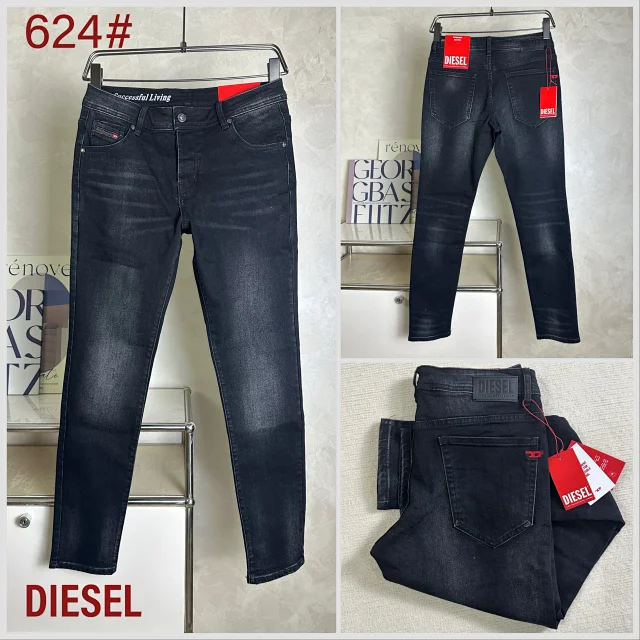 Diesel Jeans Five-pocket faded product detail image 10