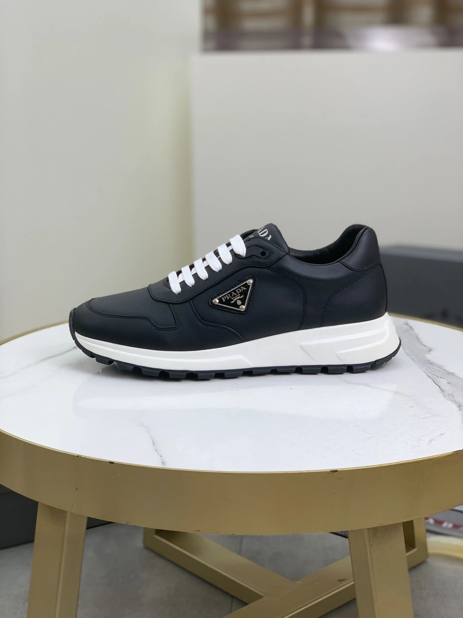 Prada Re-Nylon Runner White Sneakers Chunky Sneakers - 3