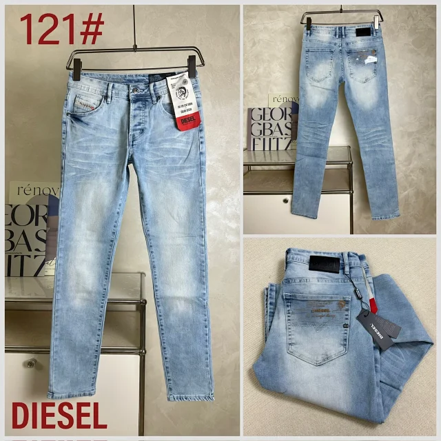 Diesel Jeans Five-pocket faded product detail image 15