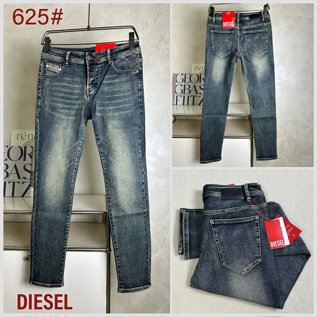 Diesel Jeans Five-pocket faded product detail image 12