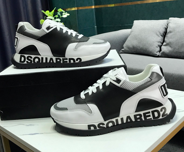 Dsquared2 S74GU0695 Black Gold Logo Chunky Sneakers product detail 15 in Litbuy spreadsheet finds