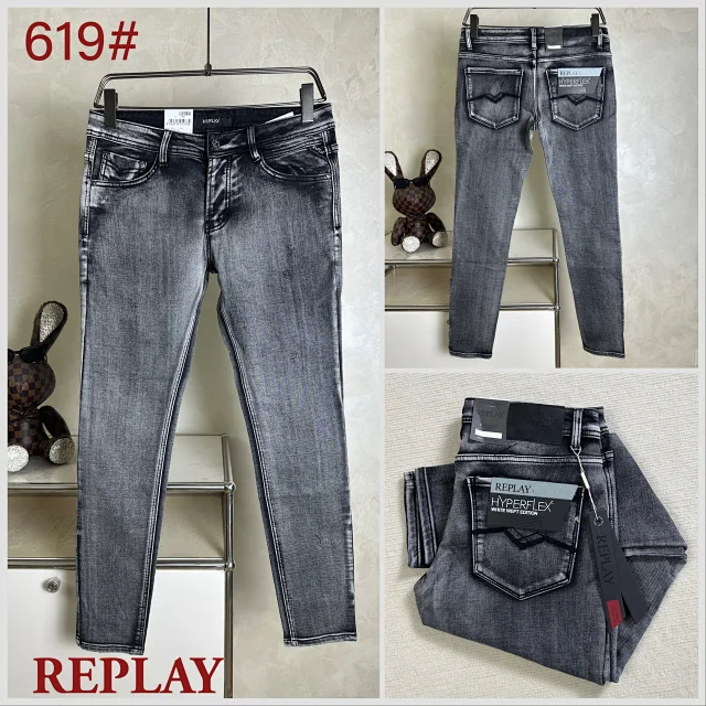 Diesel Jeans Five-pocket faded product detail image 7