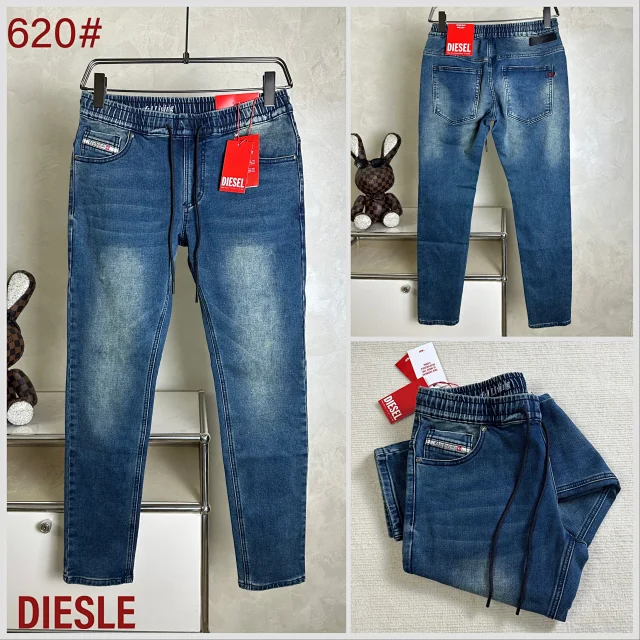 Diesel Jeans Five-pocket faded product detail image 6