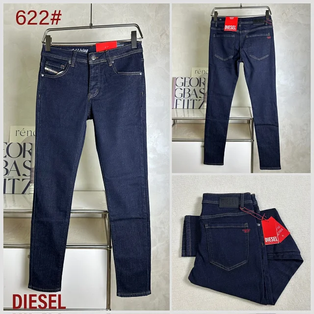 Diesel Jeans Five-pocket faded product detail image 14