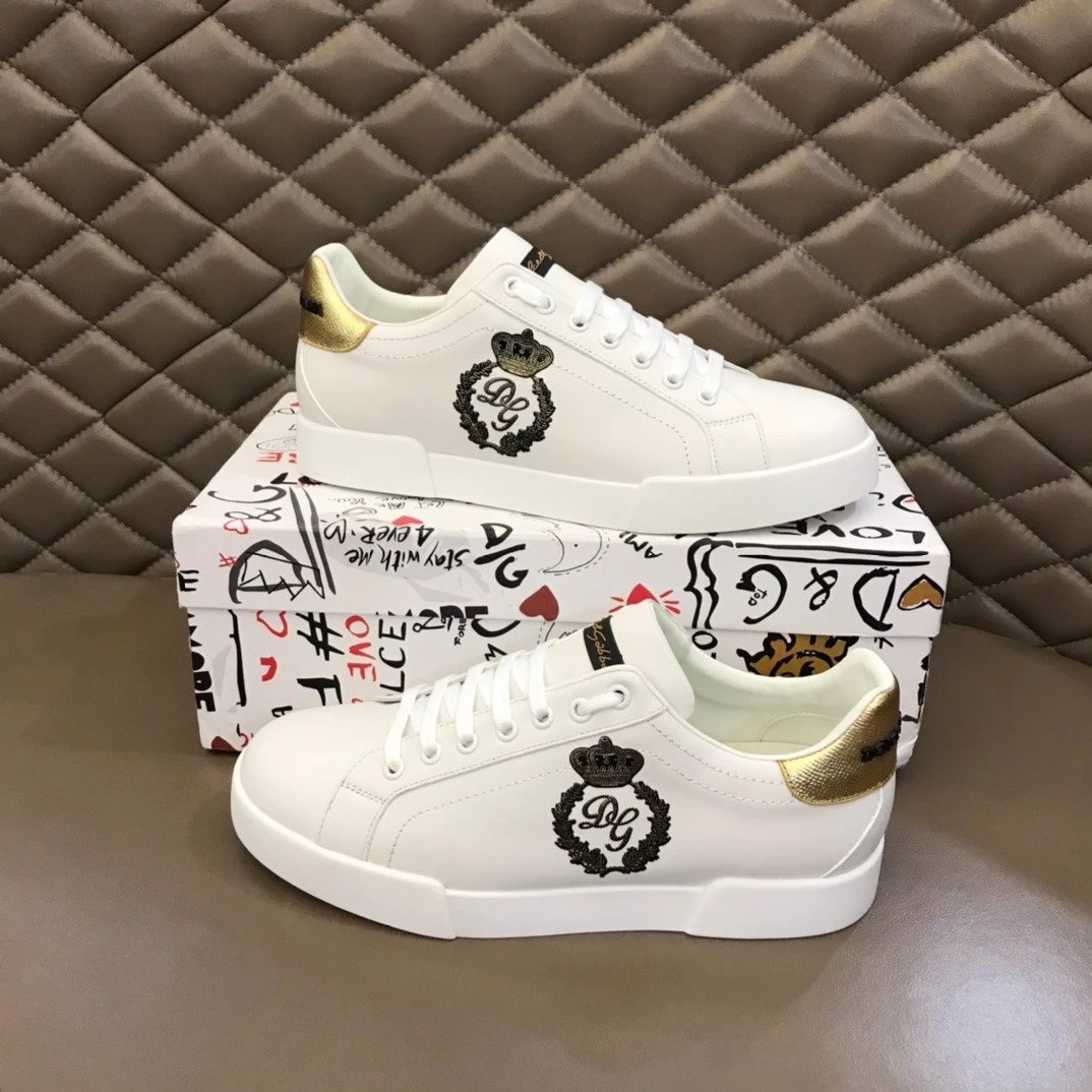 Dolce Gabbana Portofino Crown DG Crest White Gold