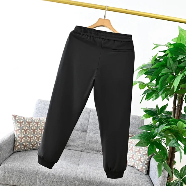 Prada Trousers Drawstring jogger with elastic cuffs product detail image 4