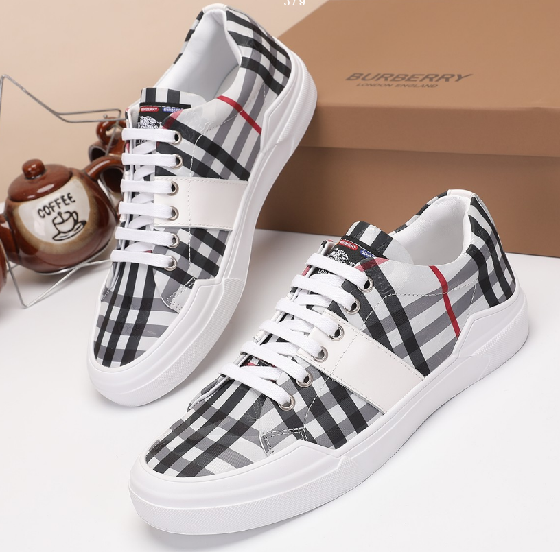 Burberry Classic Check Low Sneaker Black Plaid