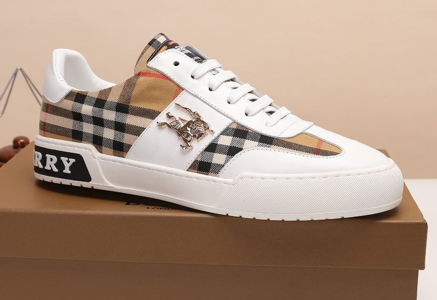 Burberry Ronnie Check Sneaker Black Tan