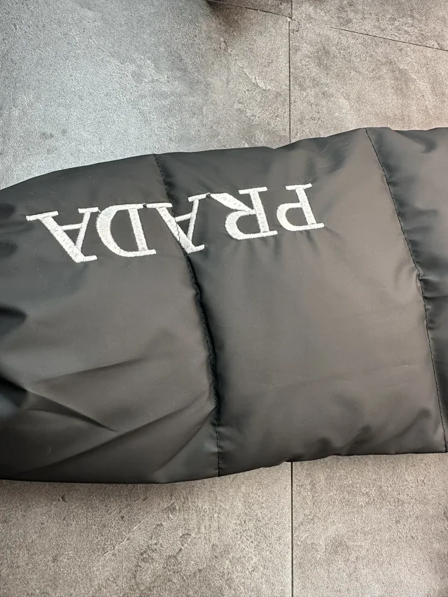 Prada Down Jackets Hooded and Stand-Collar Puffer product detail image 9
