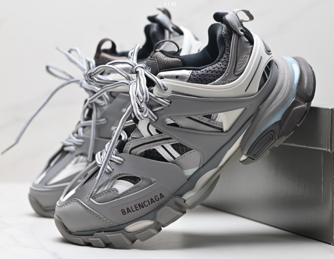 Balenciaga Track 2 Multicolor Chunky Sneakers - 7