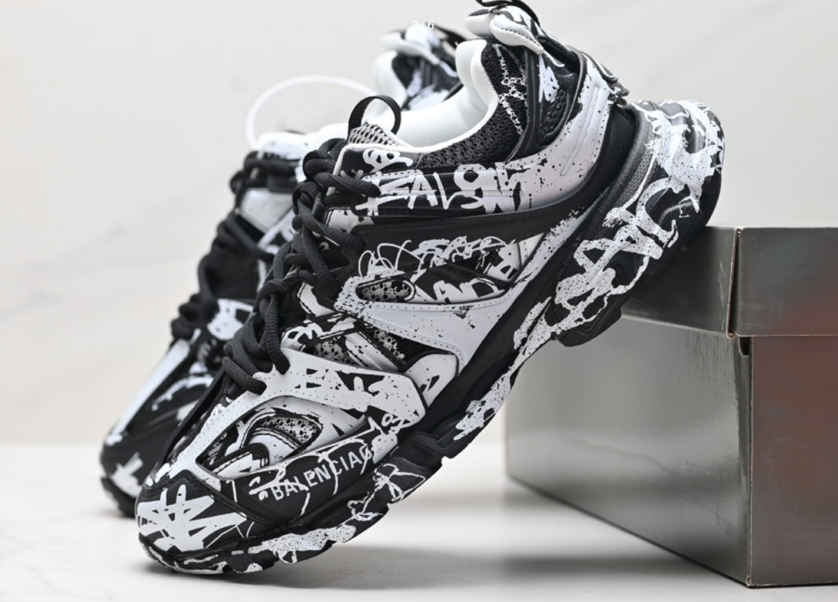 Balenciaga Track 2 Multicolor Chunky Sneakers - 5
